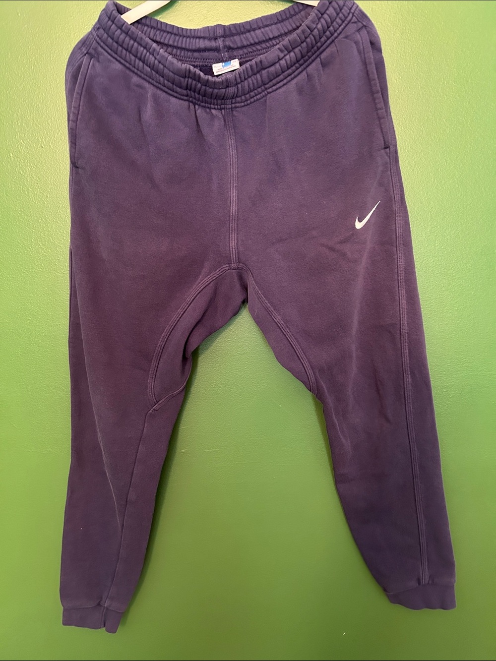 Nike  navy  Joggers with White Swoosh